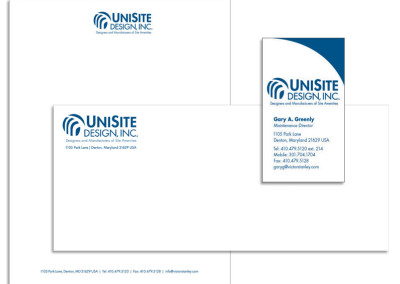 UniSite Design Stationery