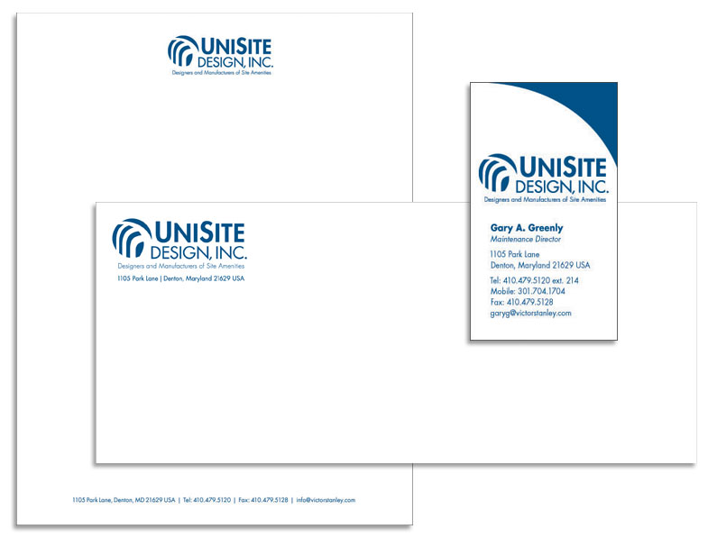 UniSite Design Stationery